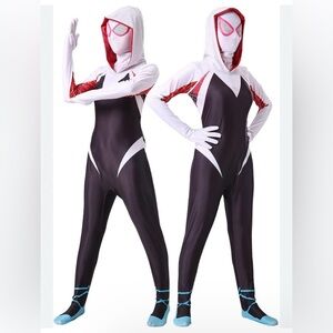 Spider Costume Boy/Girls Superhero 3D Style Halloween Cosplay Suit
